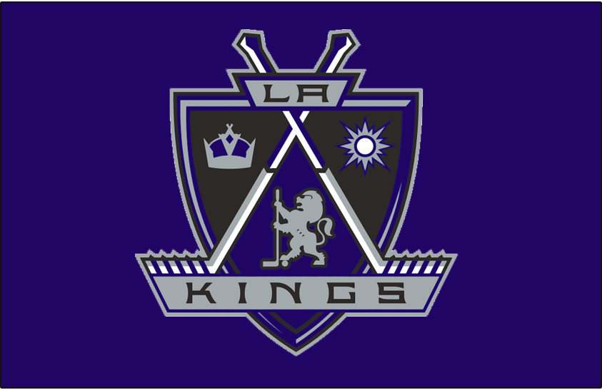 Los Angeles Kings 2002 03-2006 07 Jersey Logo iron on paper